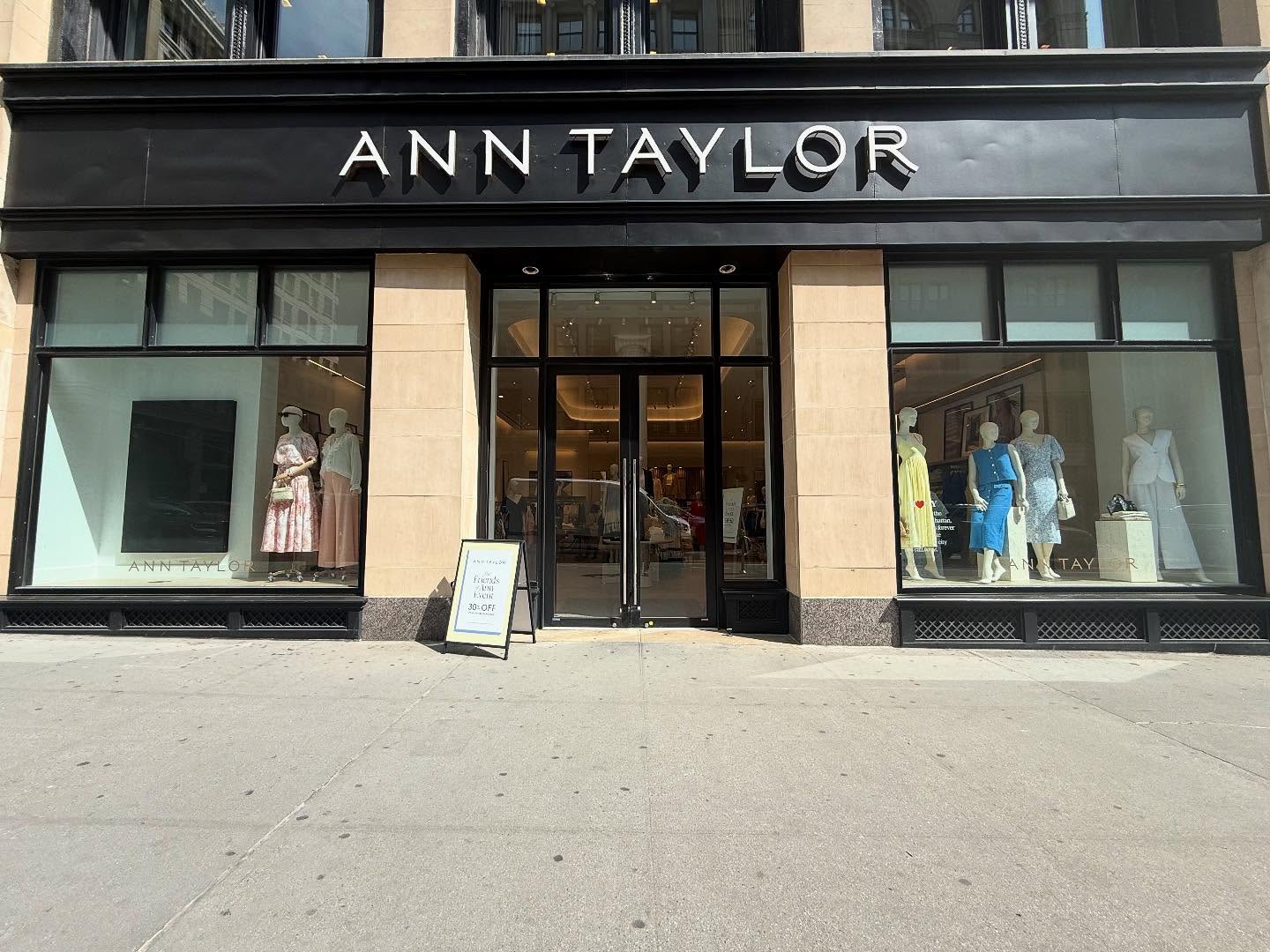 Ann Taylor storefront